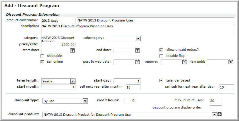Discount Program – NetForum Support