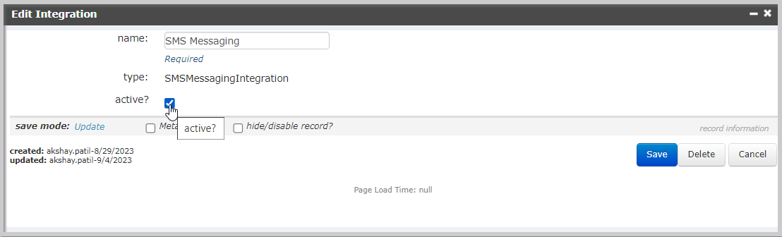 SMS Edit Integration form.png