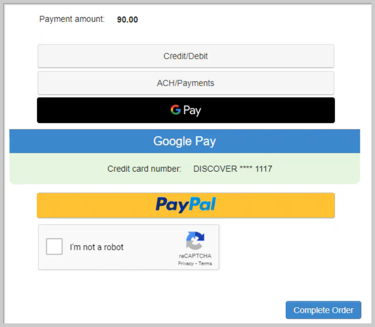Google Pay sub form with recaptcha unselected.png