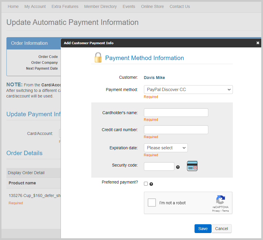 Update Automatic Payment Information form.png