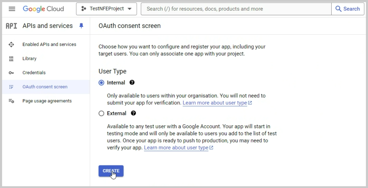 APIs and services OAuth consent screen.png