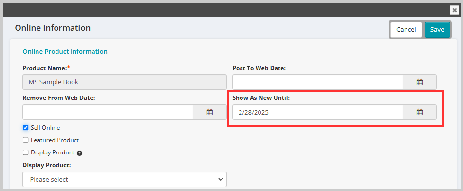 Online Information form Show As New Until field.png