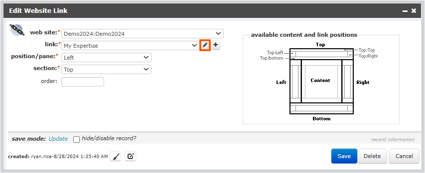 Edit Website Link form.png