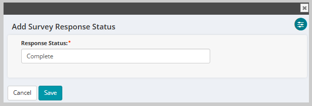 Add Survey Response Status form.png