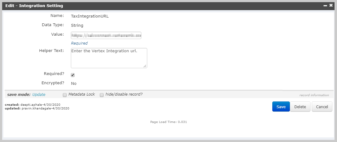 Edit Integrations settings form.png
